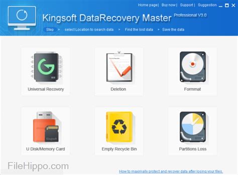 Kingsoft Data Recovery Master for Windows